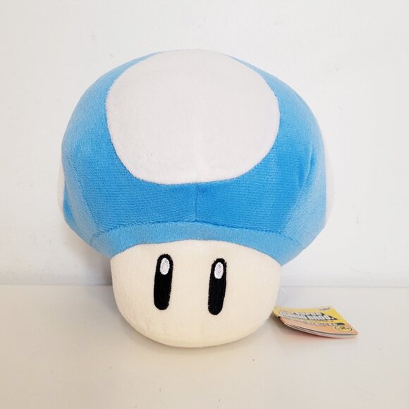 Nintendo Super Mario 1UP Red Green Blue Mushroom Banpresto Plush Lot - Picture 14 of 16